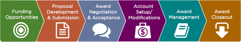 Six Stages of MSU's Award Life Cycle