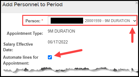 image of automate lines for appointment checkbox