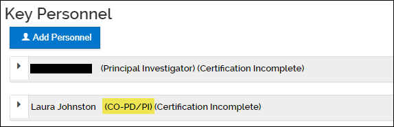 Image of multiple PI column in PD search results.