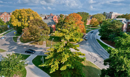 MSU Campus Circle Drive